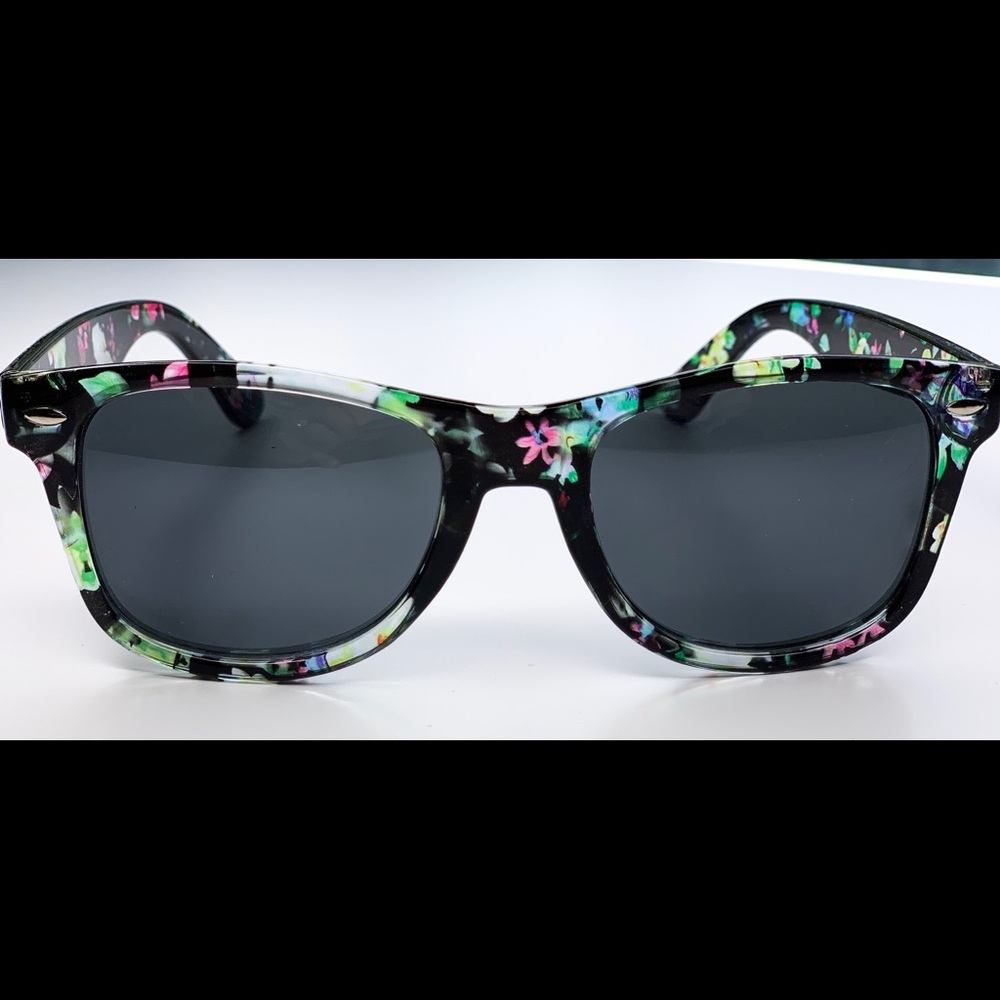 Floral Opaque Sunglasses